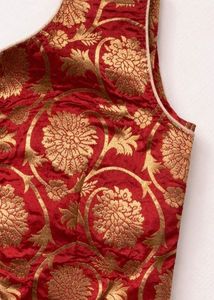 Elegant Brocade Only Blouse