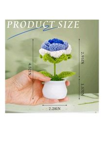 Crochet Flower Pot