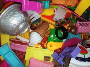 Vintage Mixed Lot of Play Kitchen &amp; Activity Toys