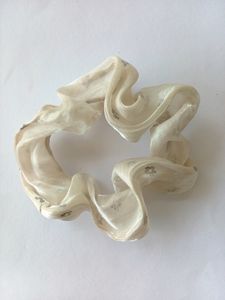 White Scrunchie