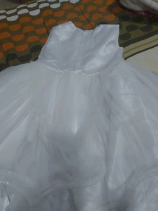 White Princess Frock.