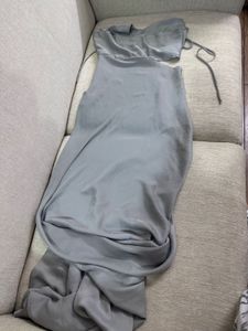 Maxi Cut-out Slit On The Leg Party Gown