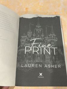 THE FINE PRINT NOVEL