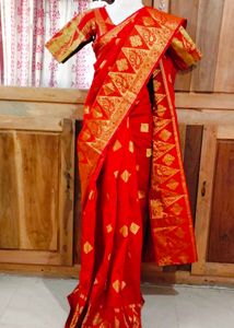 Nice Saree With Blouse 🥰