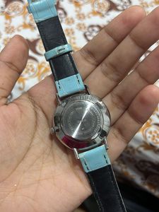 Casio Watch with Light Blue Band