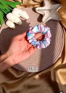 Pastel Tie-Dye Scrunchie