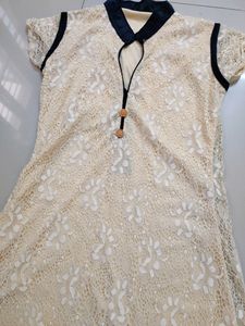 Fancy Net Dress For Girls