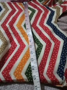 Striped Chevron Kurti Set☺️