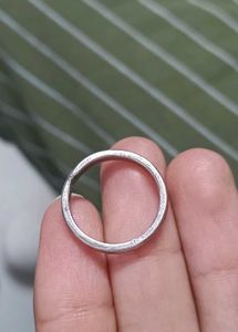 real Silver Band Ring