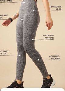 Gray Active Leggings