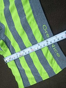 Striped GreeNice Briefs28,30