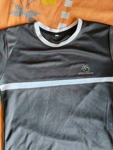 Grey Sports T-Shirt