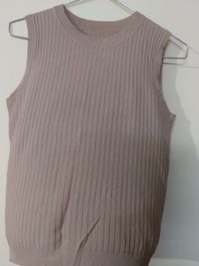 Sleeveless Knit Top