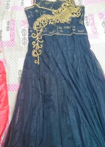 Elegant Black Ethnic Gown