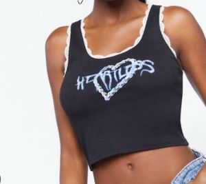 Black Heartless Tank Top