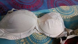 Comfortable White Bra