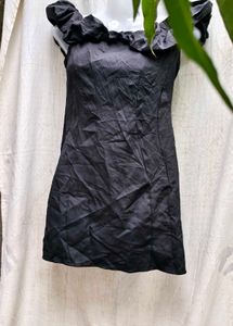 8156. CUTE BLACK MINI BODYCON