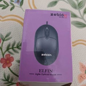 Zebion Elfin Wired Optical USB Mouse