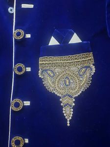 Blue Sherwani