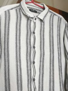 Zudio Striped Button-Down Shirt Branded