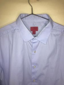 Alfani sky blue shirt size L