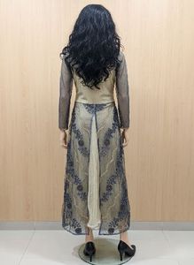 Elegant Blue Embroidered Kurta