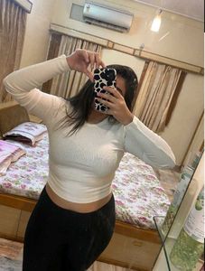 H&amp;M Basic ribbed Top