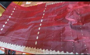 Heavy Full Embroidery Work Saree