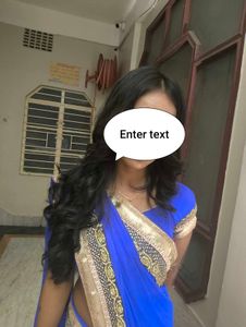 Elegant Blue Saree