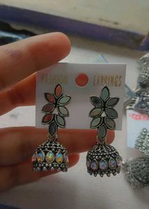 Earrings Jhumka Set