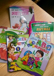 5 Kids Books Rhyme Alphabet story english hindi