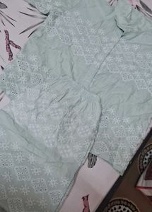 Cute Co Ord With Cut Out Pattern On It