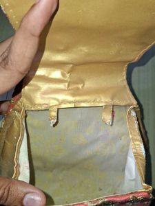 Elegant Pearl Handle Clutch