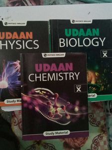 Pw Udaan Physics, Chemistry And Biology Class 10