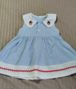Cute Striped Strawberry Dress