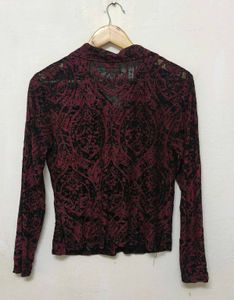 Trendy New Croft &amp; Barrow Patterned Blouse