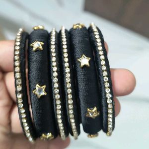 Black Star Bangles