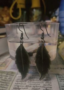 Leaf Drop Earrings