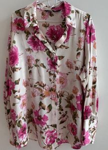 Zara Floral Print Blouse
