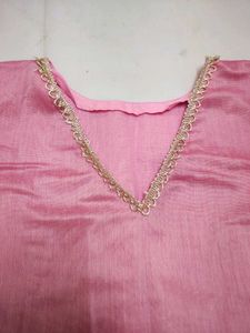 Pink Short Kurti