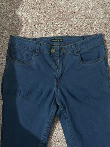 Dark Blue Denim Jeans