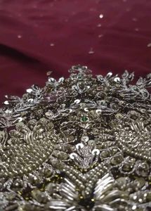 zardozi Work Beautiful Saree ❣️