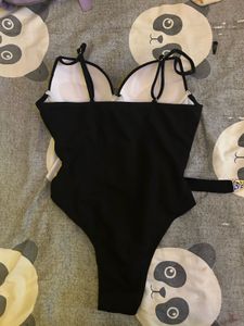 Black Belted bodysuit