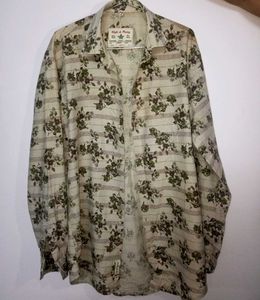 Beige Blossom Floral Shirt | Trendy and stylish |