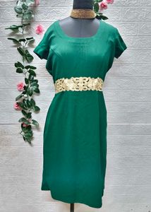 Size M/L 🎁Buy 2 Get 1 Free 🎁Elegant Teal Dress