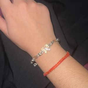 Golden Charm Bracelet Set