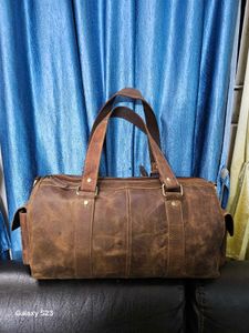 HUNTER LEATHER DUFFLE BAG