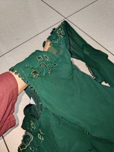 Partywear Huge Flare Gown