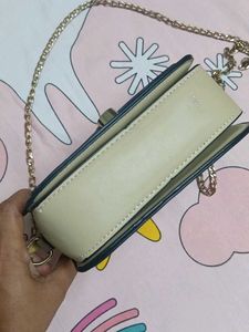 Beige Sling Bag