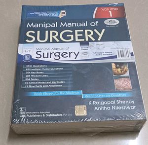Manipal Manual of Surgery